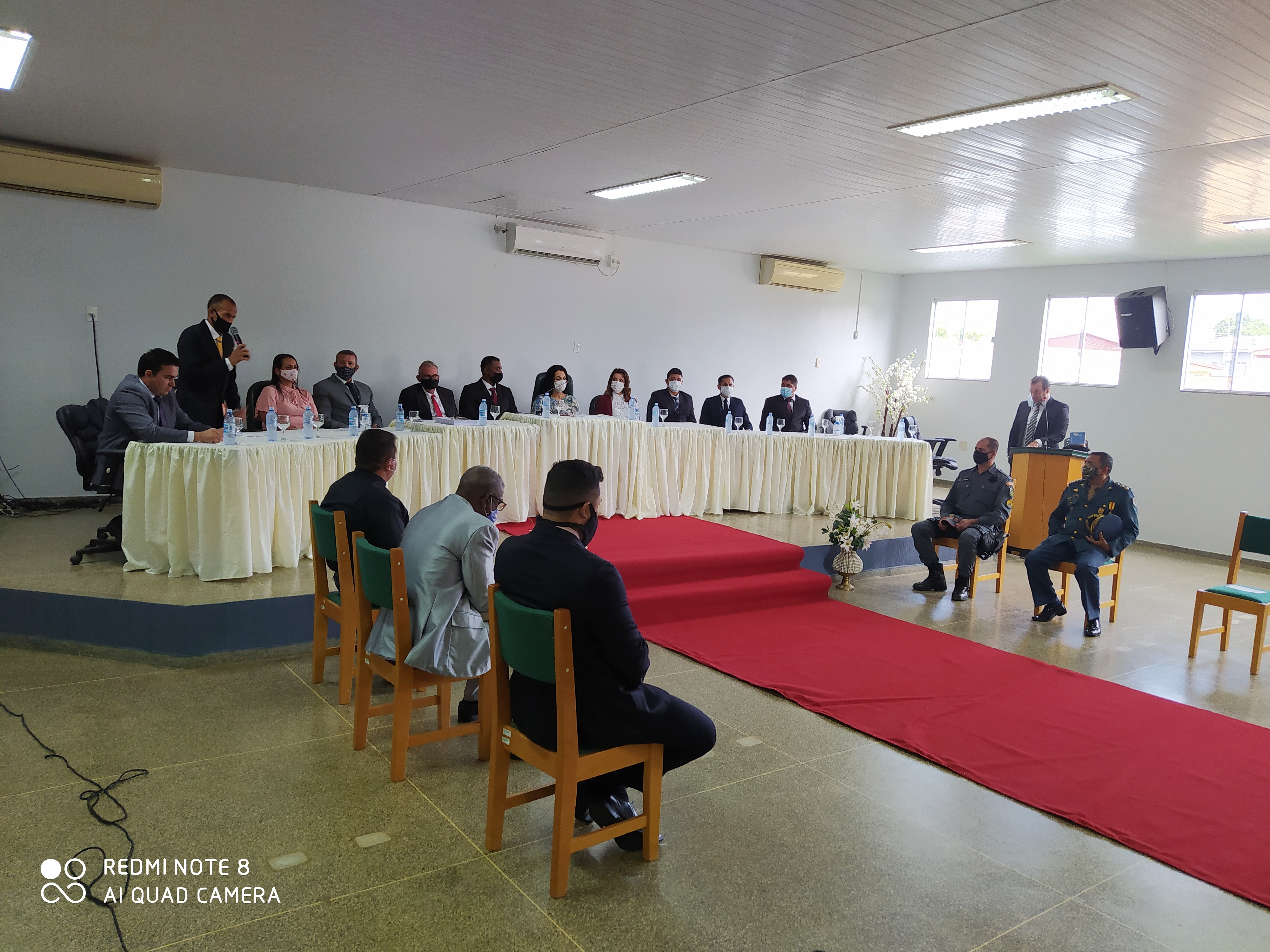 Posse dos Vereadores, Prefeito e Vice-prefeito 